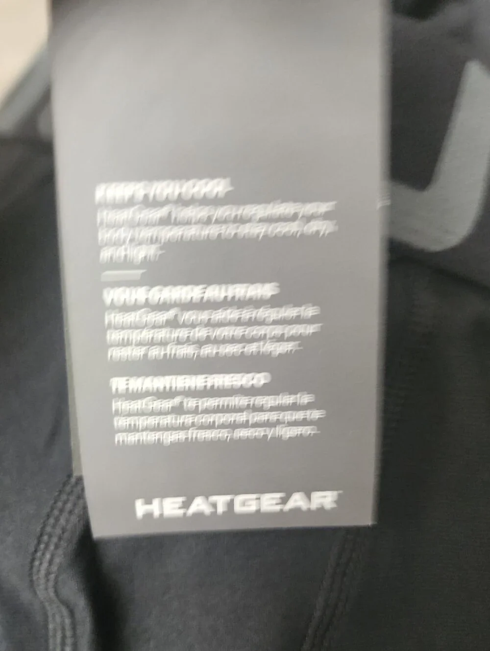 Under Armour Men's Black HeatGear Compression Long Shorts Medium New With Tags
